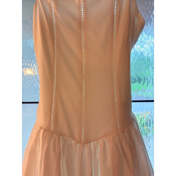 NWT: Commonsense:  White Sleeveless Maxi Dress: SZ L   Cottage Core Y2K Boho - Picture 6 of 15